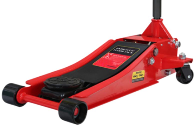 3000kg Low Porfile Floor Jack - Red