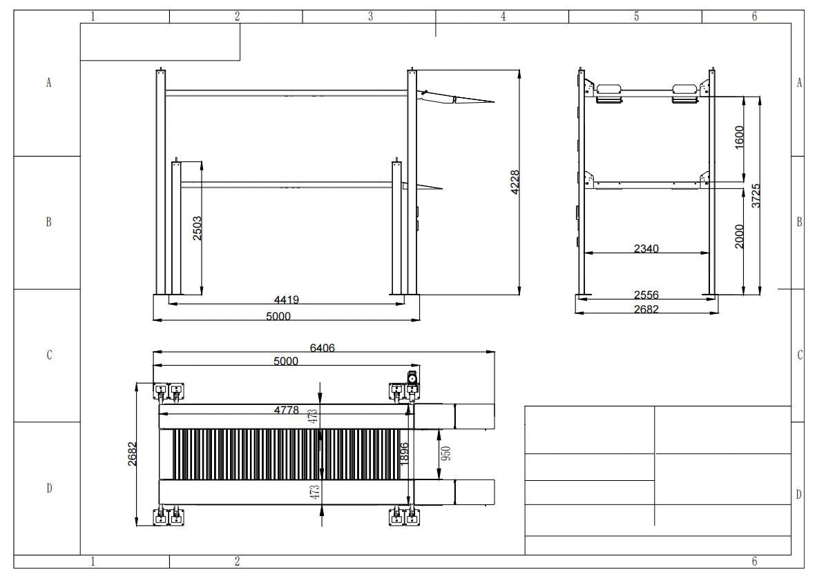 3 Level Parking Hoist  [Built to Order]
