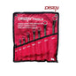 8PCS DOUBLE OFFSET RING SPANNER BAG SET 6-22MM