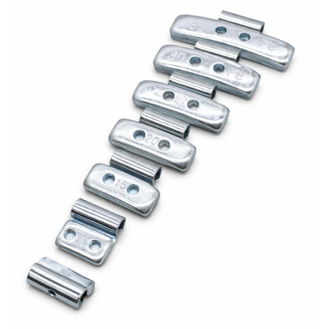 Steel Wheel Balancing Clip Weights (Wide)