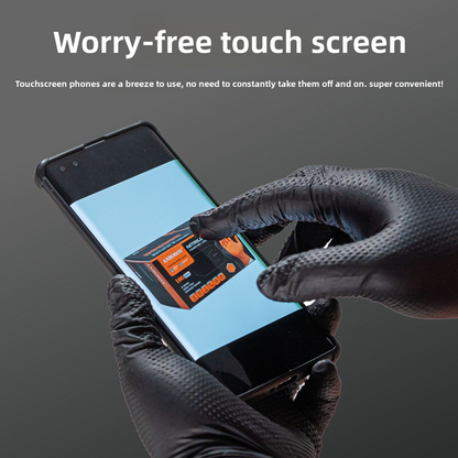 10mil Diamond Grip Nitrile Gloves – 100pcs
