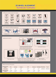 3D Wheel Alignment ESW-DT121BT