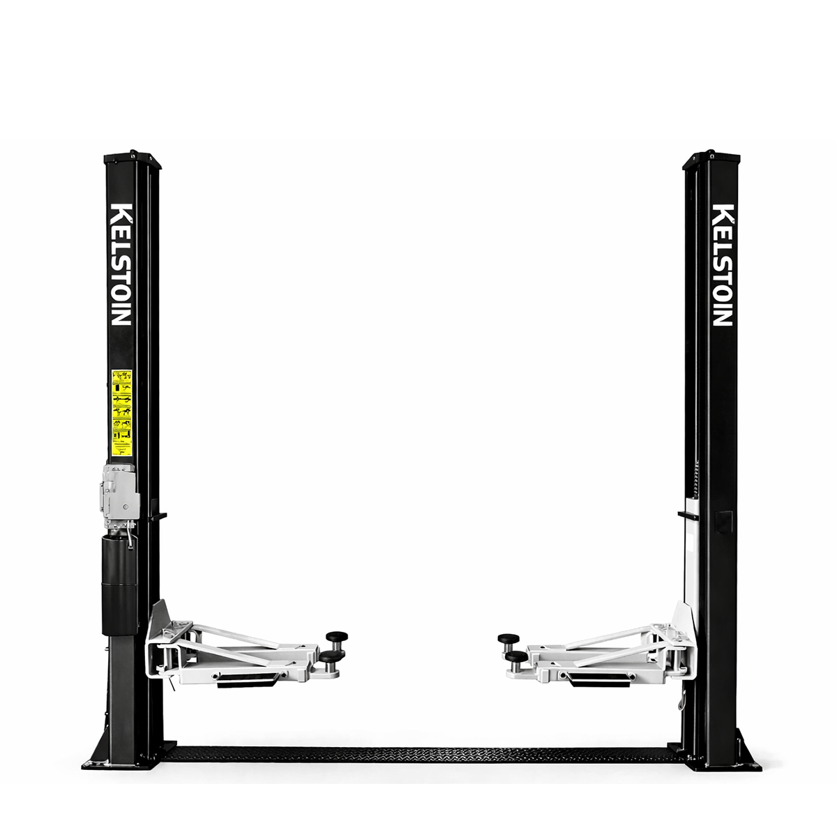 2 Post Hoist Floor Plate 4000KG- Black TF40