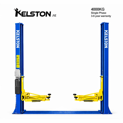 2 Post Hoist Floor Plate 4000KG- Blue TF40
