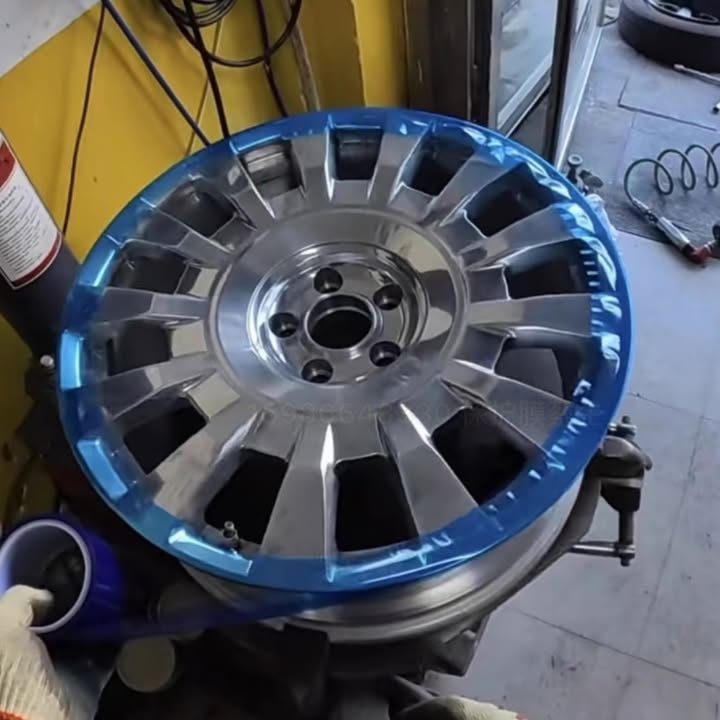 Plue Rim Protector Rim Protector Film (PE Wheel Protection Tape) – Kelston Machinery