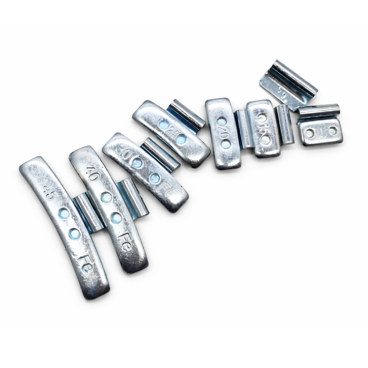 Steel Wheel Balancing Clip Weights (Narrow)