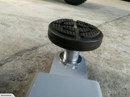 2 Post Hoist Floor Plate 4000KG- Black TF40