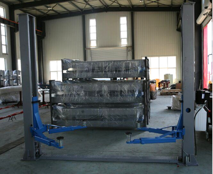 2 Post Hoist Floor Plate 4000KG- Black TF40