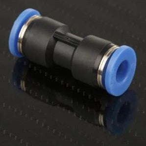 (2pcs) 8mm Pneumatic Push In Straight Tube-to-Tube Adaptor