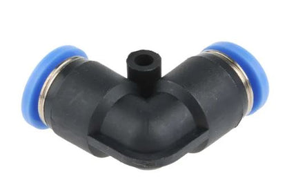 (2pcs) 8mm to 6mm Pneumatic Push In Elbow Tube-to-Tube Adaptor