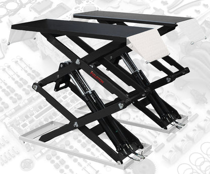 Low Profile, Full Height Scissor Lift, 3 Ton