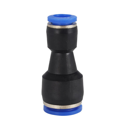 (2pcs) 8mm to 6mm Pneumatic Push In Straight Tube-to-Tube Adaptor